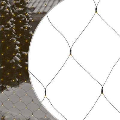 vidaXL LED Light Net Warm White 3x2 m - LED Light Net vidaXL LED Light Net Warm White 3x2 m - LED Light Net