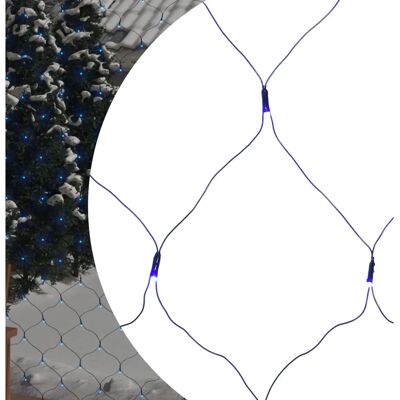 vidaXL 4x4m Blaue LED Weihnachtslichter - IP44, 544 LEDs vidaXL 4x4m Blaue LED Weihnachtslichter - IP44, 544 LEDs