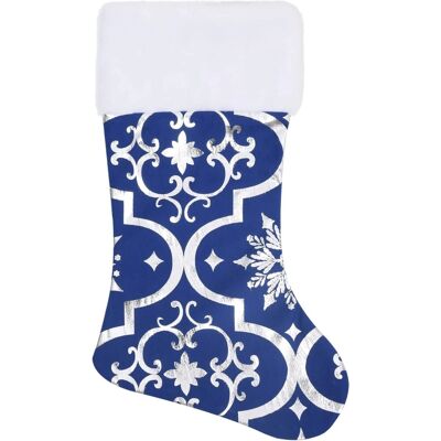 vidaXL Luxuriöser Weihnachtsbaumrock mit Socke Blau Stoff - Weihnachtsbaum Fußmatte vidaXL Luxuriöser Weihnachtsbaumrock mit Socke Blau Stoff - Weihnachtsbaum Fußmatte