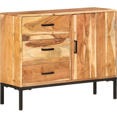 vidaXL Solide Akazienholz Sideboard - Wohnzimmeraufbewahrung vidaXL Solide Akazienholz Sideboard - Wohnzimmeraufbewahrung