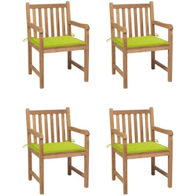 VidaXL Teak-Outdoor-Stuhl - Rustikales Gartenset VidaXL Teak-Outdoor-Stuhl - Rustikales Gartenset