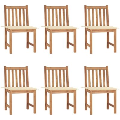 VidaXL 3073117 Gartensessel - Teak Creme - Outdoor VidaXL 3073117 Gartensessel - Teak Creme - Outdoor