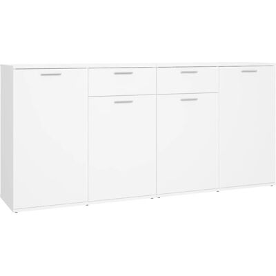 vidaXL Hvidt Skab 160x36x75 cm - Sideboard vidaXL Hvidt Skab 160x36x75 cm - Sideboard