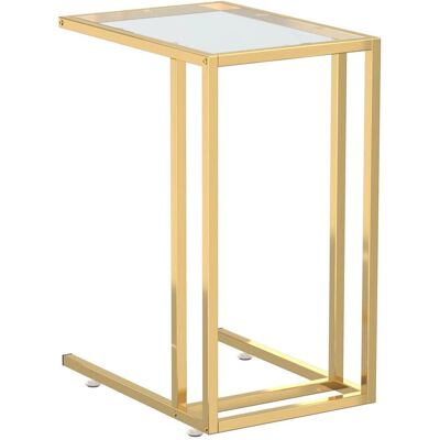 vidaXL 331645 Transparentes Glastisch - Beistelltisch vidaXL 331645 Transparentes Glastisch - Beistelltisch