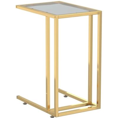 vidaXL Computertisch Schwarz Gehärtetes Glas - Beistelltisch vidaXL Computertisch Schwarz Gehärtetes Glas - Beistelltisch