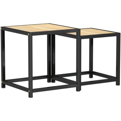 vidaXL Kaffee-, Seiten- und Endtisch - Sonoma Eiche, 37x37x40 cm vidaXL Kaffee-, Seiten- und Endtisch - Sonoma Eiche, 37x37x40 cm