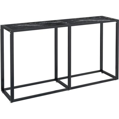 vidaXL Console Tafel Zwart Marmer - Console Tafel vidaXL Console Tafel Zwart Marmer - Console Tafel