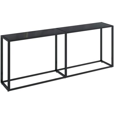 vidaXL 380802 Schwarze Tischplatte aus Einscheibensicherheitsglas - Konsole vidaXL 380802 Schwarze Tischplatte aus Einscheibensicherheitsglas - Konsole
