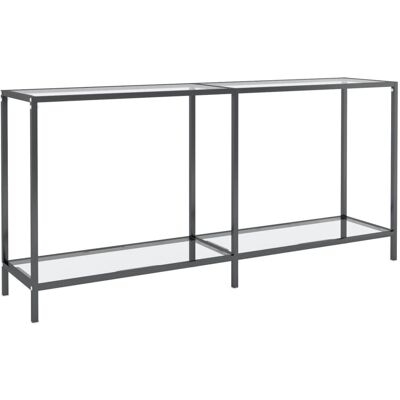 vidaXL 331698 Transparenter Temperiertes Glas Couchtisch - Beistelltisch vidaXL 331698 Transparenter Temperiertes Glas Couchtisch - Beistelltisch