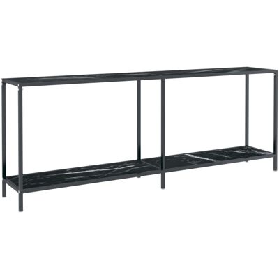 vidaXL Konsolipöytä Musta 200x35x75.5 cm - Konsolipöytä vidaXL Konsolipöytä Musta 200x35x75.5 cm - Konsolipöytä