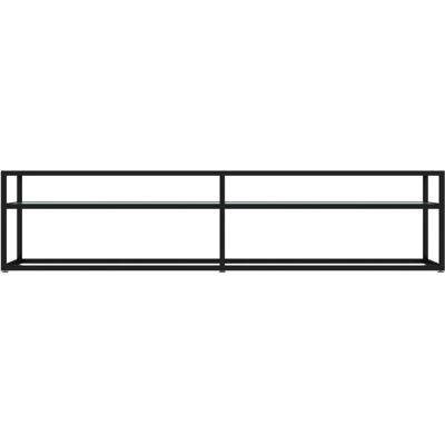 vidaXL Weißer Marmor TV-Schrank - Gehärtetes Glas - TV-Möbel vidaXL Weißer Marmor TV-Schrank - Gehärtetes Glas - TV-Möbel