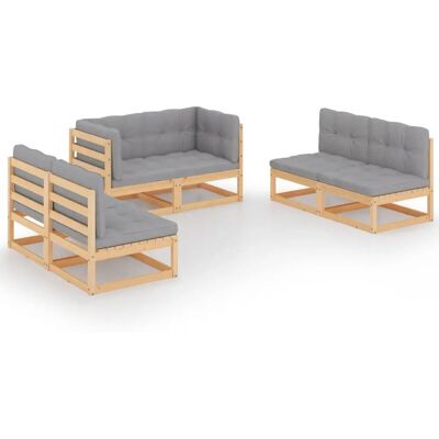 VidaXL Ulkokalusteet - Kestävä mäntypuu, Modulaarinen - Ulkokalusteet VidaXL Ulkokalusteet - Kestävä mäntypuu, Modulaarinen - Ulkokalusteet