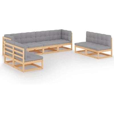 VidaXL Ulkokalusteet - Kestävä ja Modulaarinen - Ulkokalustesarja VidaXL Ulkokalusteet - Kestävä ja Modulaarinen - Ulkokalustesarja