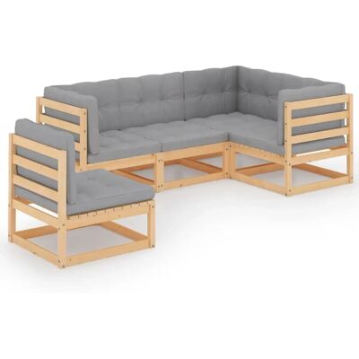 VidaXL 3076624 Ulkokalustesarja - Modulaariset kestävät pihakalusteet VidaXL 3076624 Ulkokalustesarja - Modulaariset kestävät pihakalusteet