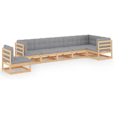 VidaXL Ulkokalusteet - Modulaarinen Puutarhakaluste Setti VidaXL Ulkokalusteet - Modulaarinen Puutarhakaluste Setti