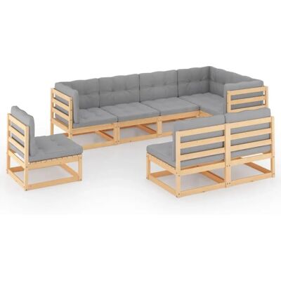 VidaXL 3076674 Ulkokalusteet - Moduuli, Säänkestävä, Harmaa VidaXL 3076674 Ulkokalusteet - Moduuli, Säänkestävä, Harmaa