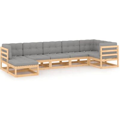vidaXL 3076744 ulkokalusteet - Modulaarinen puutarhakalustesarja vidaXL 3076744 ulkokalusteet - Modulaarinen puutarhakalustesarja