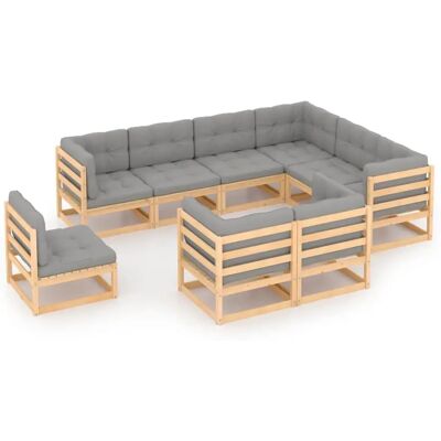 vidaXL 3076854 ulkokalusteet - Ulkolepotti setti makuupaloilla vidaXL 3076854 ulkokalusteet - Ulkolepotti setti makuupaloilla
