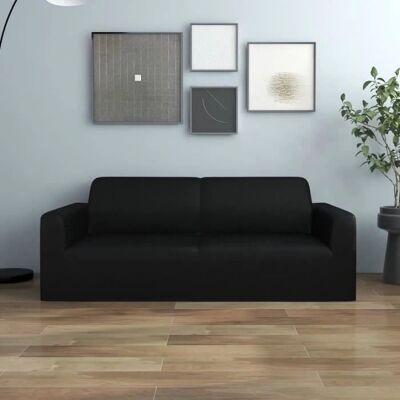 Housse extensible pour canapé 2 places en polyester jersey vidaXL - Publicité Housse extensible pour canapé 2 places en polyester jersey vidaXL - Publicité