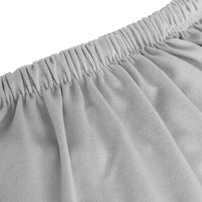 Housse de canapé gris en jersey de polyester 4 places vidaXL - Publicité Housse de canapé gris en jersey de polyester 4 places vidaXL - Publicité