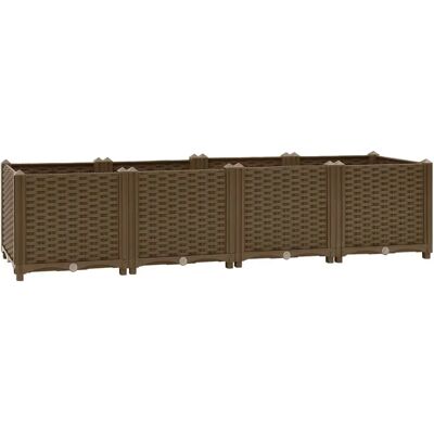 vidaXL Hochbeet Polypropylen Garten Pflanzkübel - Raised Bed Garden Planter vidaXL Hochbeet Polypropylen Garten Pflanzkübel - Raised Bed Garden Planter
