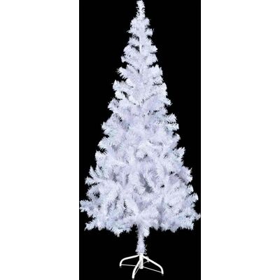 vidaXL Weiß 180cm 620 Zweige Künstlicher Weihnachtsbaum - Weihnachtsbaum vidaXL Weiß 180cm 620 Zweige Künstlicher Weihnachtsbaum - Weihnachtsbaum