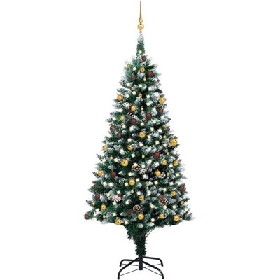 vidaXL - Sztuczne choinka 240 cm - Podświetlana vidaXL - Sztuczne choinka 240 cm - Podświetlana