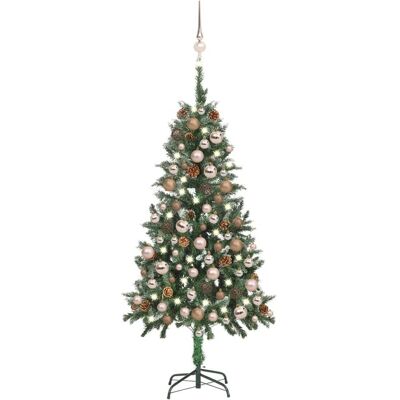vidaXL - Sapin artificiel - Éclairé - 150 cm vidaXL - Sapin artificiel - Éclairé - 150 cm
