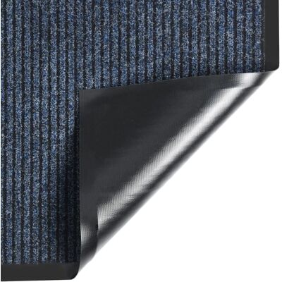 vidaXL Blau-gestreifter Fußmatte 40x60 cm - Fußmatte vidaXL Blau-gestreifter Fußmatte 40x60 cm - Fußmatte