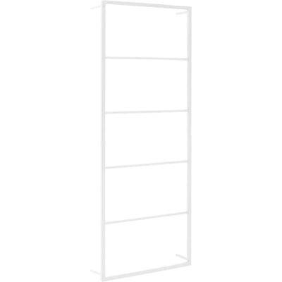 Portantessiette en acier blanc vidaXL - Rangement mural pour salle de bain - Publicité Portantessiette en acier blanc vidaXL - Rangement mural pour salle de bain - Publicité