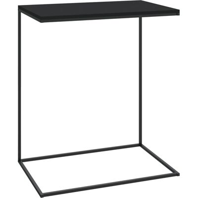 vidaXL 336133 Schwarzer C-Form Beistelltisch - Beistelltisch vidaXL 336133 Schwarzer C-Form Beistelltisch - Beistelltisch