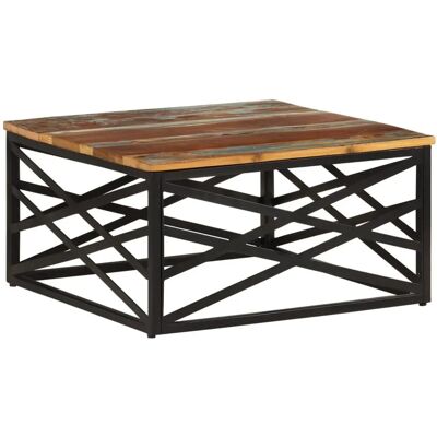 vidaXL Bijzettafel van gerecycled hout Woonkamer Einde tafel - Salontafel vidaXL Bijzettafel van gerecycled hout Woonkamer Einde tafel - Salontafel