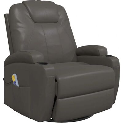 Chaise de Massage Électrique VidaXL - 8 Nœuds, Rotation 360°, Cuir Synthétique - Publicité Chaise de Massage Électrique VidaXL - 8 Nœuds, Rotation 360°, Cuir Synthétique - Publicité
