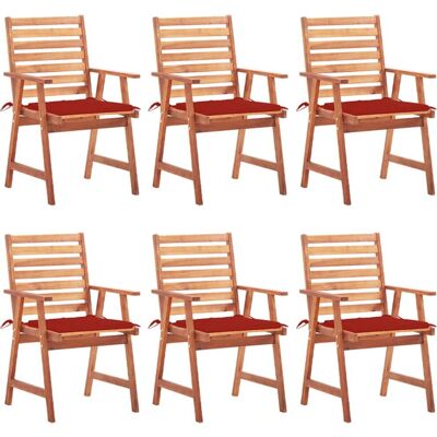VidaXL - 3078353 - Rot - Outdoor dining chairs VidaXL - 3078353 - Rot - Outdoor dining chairs