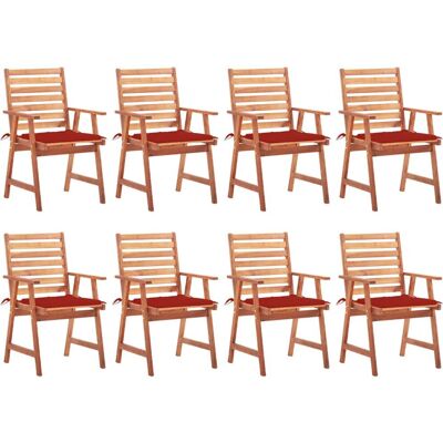 VidaXL 597413 Outdoor Esstischstühle - Rustikales Holzset VidaXL 597413 Outdoor Esstischstühle - Rustikales Holzset