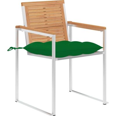 VidaXL - 8er Gartenstühle - Teakholz VidaXL - 8er Gartenstühle - Teakholz