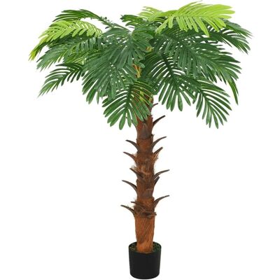 vidaXL Künstliche Cycas Palme mit Topf 160 cm Grün Indoor Pflanze vidaXL Künstliche Cycas Palme mit Topf 160 cm Grün Indoor Pflanze