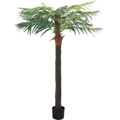vidaXL Künstliche Phoenix-Palme mit Topf 215 cm Grün - Kunstpflanze vidaXL Künstliche Phoenix-Palme mit Topf 215 cm Grün - Kunstpflanze