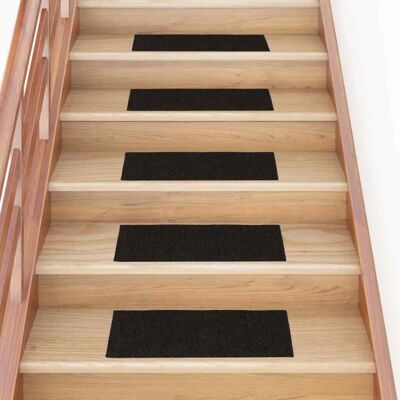 vidaXL 15x Alfombrillas autoadhesivas para escaleras - Protector de escaleras vidaXL 15x Alfombrillas autoadhesivas para escaleras - Protector de escaleras