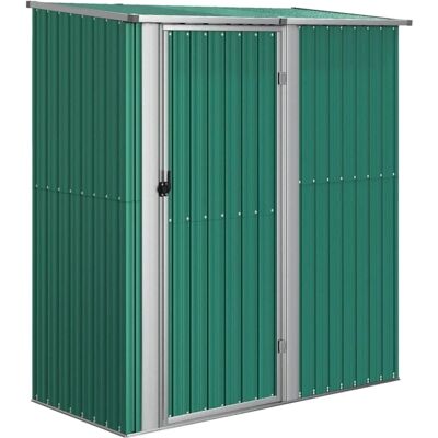 vidaXL Gartenhaus 180,5x97x209,5 cm Galvanisiertes Stahl - 150903 vidaXL Gartenhaus 180,5x97x209,5 cm Galvanisiertes Stahl - 150903