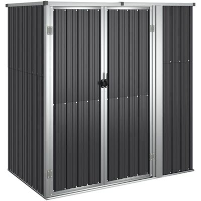 vidaXL Casa de Jardim 161x89x161cm (3162) - (316211) antracite vidaXL Casa de Jardim 161x89x161cm (3162) - (316211) antracite