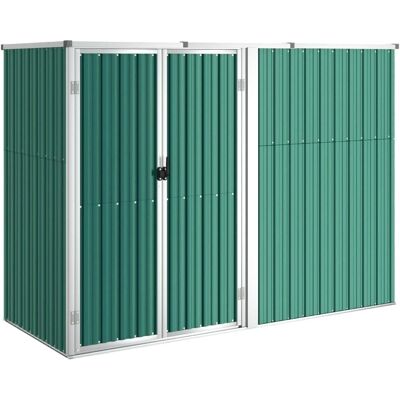 vidaXL Gartenschuppen Grün 225x89x161 cm - Gartenschuppen vidaXL Gartenschuppen Grün 225x89x161 cm - Gartenschuppen