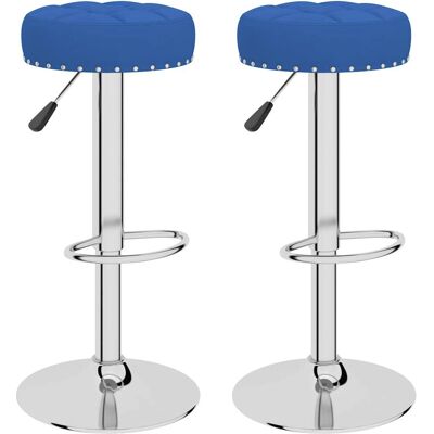 VidaXL Barhocker - Höhenverstellbar, 360 Dreh, 2er-Set VidaXL Barhocker - Höhenverstellbar, 360 Dreh, 2er-Set