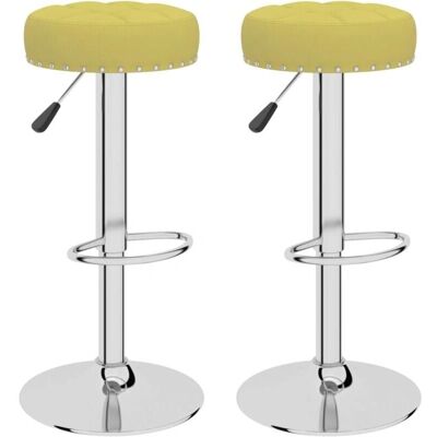 vidaXL Verstelbare Barstoelen 2 stuks - Bar Kruk vidaXL Verstelbare Barstoelen 2 stuks - Bar Kruk