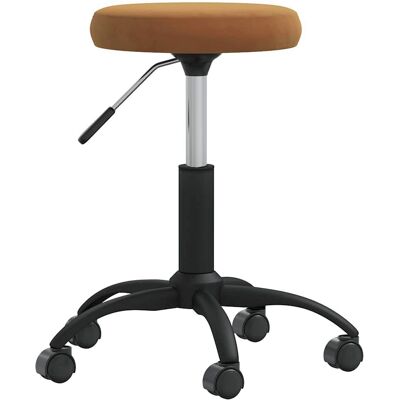 VidaXL Bürostuhl - Verstellbar, Samt, 360° Drehbar - Büromöbel VidaXL Bürostuhl - Verstellbar, Samt, 360° Drehbar - Büromöbel