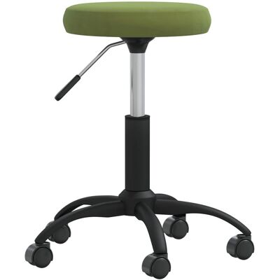VidaXL Bürostuhl - Verstellbarer Samtelsitz - 360° Drehbar - Stabil VidaXL Bürostuhl - Verstellbarer Samtelsitz - 360° Drehbar - Stabil