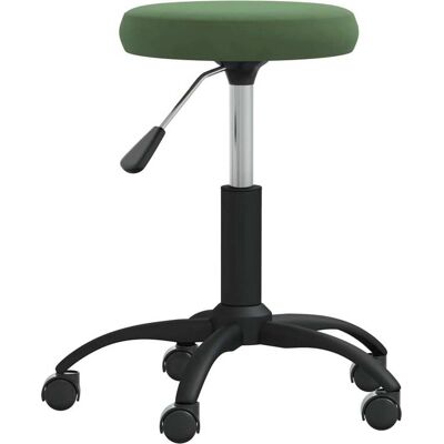 VIDAXL Bürostuhl - Verstellbar Samt Grün - 31x54cm VIDAXL Bürostuhl - Verstellbar Samt Grün - 31x54cm