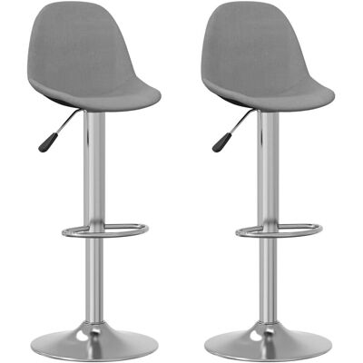 VidaXL 333381 Verstellbarer Barhocker - 2 Stück VidaXL 333381 Verstellbarer Barhocker - 2 Stück