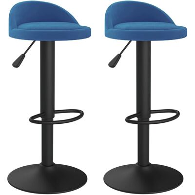 VidaXL Verstellbarer Samt Barhocker - Barhocker VidaXL Verstellbarer Samt Barhocker - Barhocker