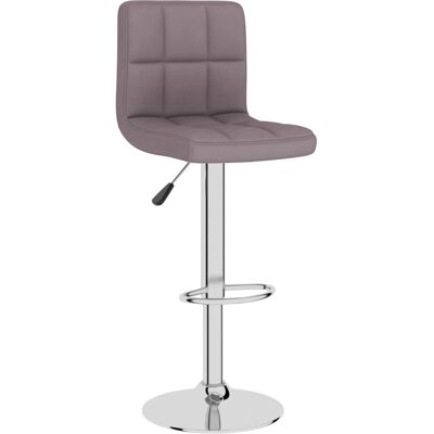 vidaXL 334238 Taupe Höhenverstellbarer Barhocker - Barhocker vidaXL 334238 Taupe Höhenverstellbarer Barhocker - Barhocker